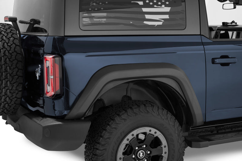Bestop 21-26 Bronco Bronco Fender Flares (Color: Black Number Of Doors: 2-Door)