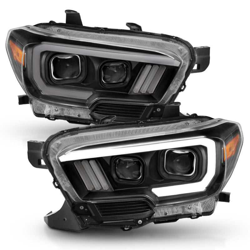 ANZO 2016-2023 Toyota Tacoma LED Projector Headlights