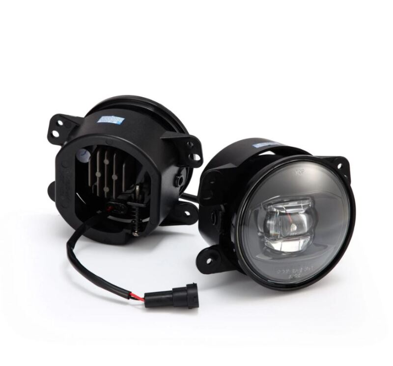 AlphaRex 210004 Universal Chrysler/Dodge/Hummer/Jeep DoubleTap Dual Color LED Projector Fog Lights - White/Amber