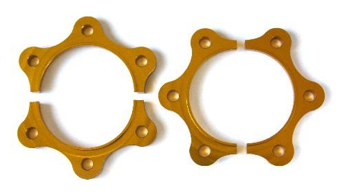 BLOX Honda S2000 Racing Half Shaft Spacers-Silver (Recommended for vehicles lowered 1.25in or more) BXDL-00101-SI