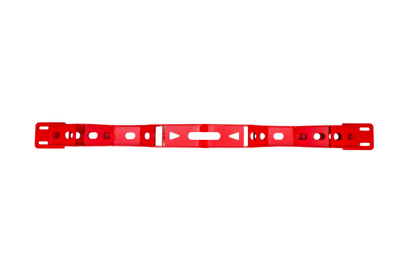 UMI Performance 3108-R Modular Adjustable Transmission Crossmember Red