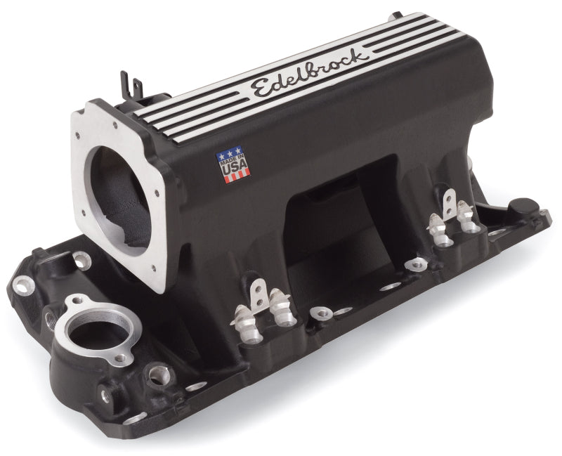 Edelbrock 71373 Manifold EFI Pro-Flo XT Small Block Chevrolet Standard Heads with Black Finish