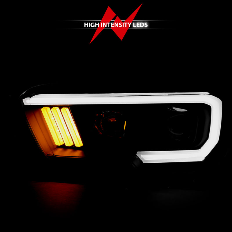 ANZO 2016-2023 Toyota Tacoma LED Projector Headlights