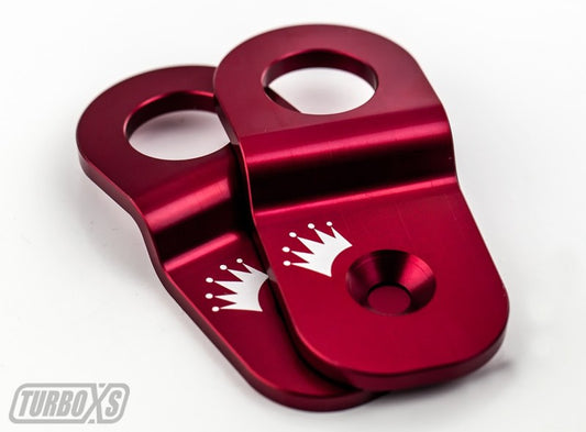 Turbo XS 15-21 Subaru WRX/STI Billet Aluminum Radiator Stay - Red