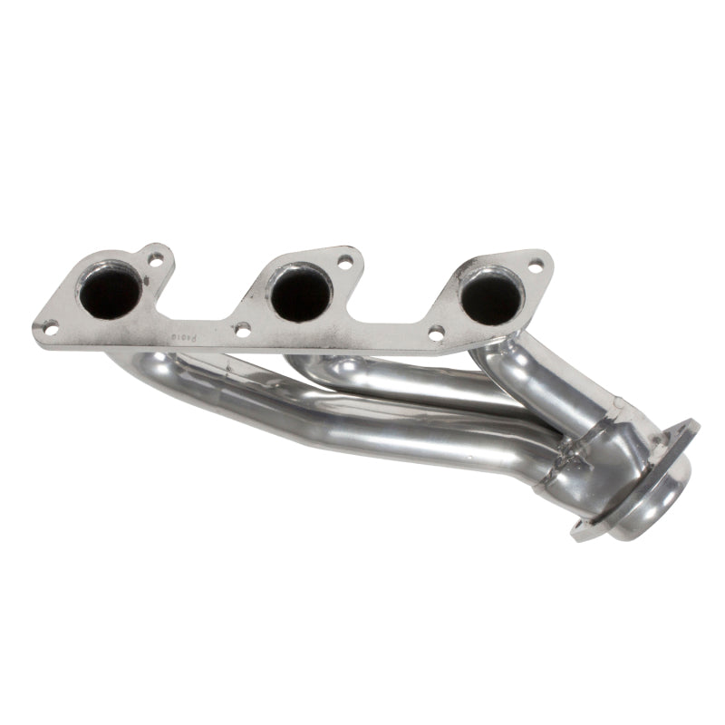 BBK Performance 40100 Shorty Tuned Length Headers 1-5/8 Silver Ceramic for 2005-2010 Ford Mustang V6 (4.0L)