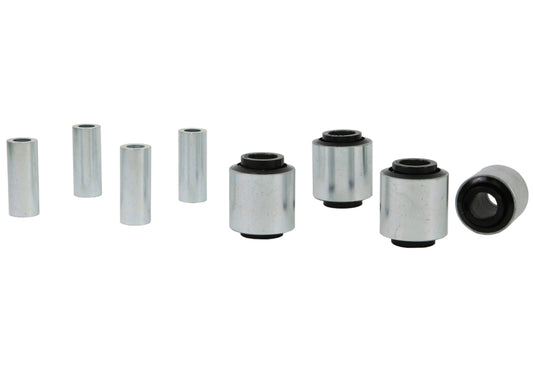 Whiteline W61705A Rear Trailing Arm Upper & Lower Bushing for 1987-2004 Nissan Pathfinder, 1997-2003 Infiniti QX4