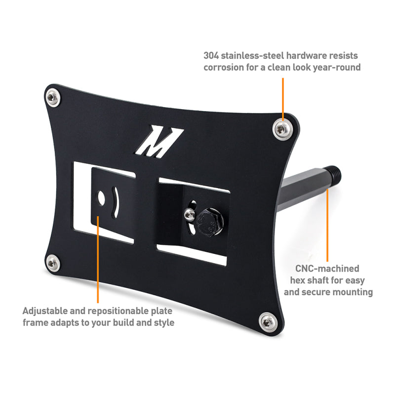 Mishimoto 2023+ Toyota GR Corolla License Plate Relocation Kit - #MMLP-GRC-23