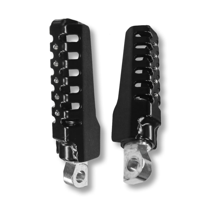 Burly Brand B13-1011B Razorback Pegs Rider Black for 1997-2026 Harley-Davidson Models