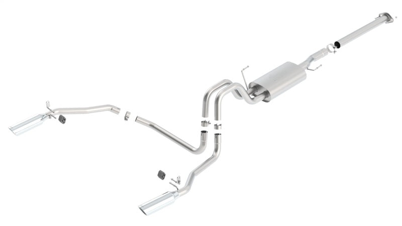 Borla 140417 11-14 Ford F-150 5.0L AT 2/4WD Aggressive ATAK SS Catback Exhaust - #140417