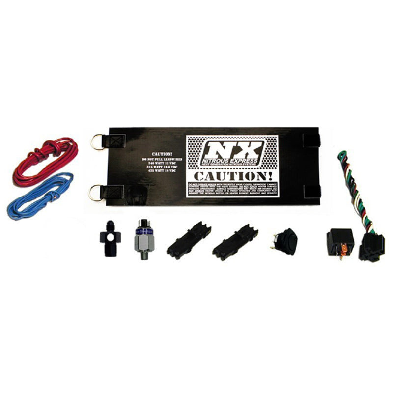 Nitrous Express HD Fully Auto Bottle Heater Excl. Pressure Gauge 4AN 14Amps