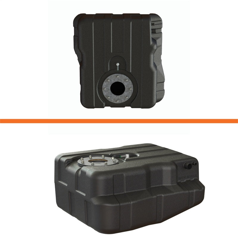 Titan Fuel Tanks 99-10 Ford F-350/F-450/F-550 Narrow Frame 40 Gallon After-Axle Utility Fuel Tank 8020099