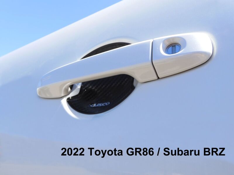 Cusco 2022+ Toyota GR86/Subaru BRZ Door Handle Protector 00B 825 02