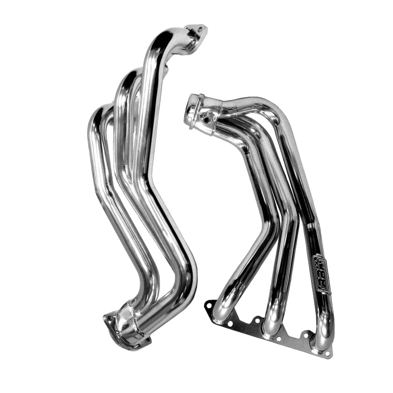 BBK Performance 40500 Long Tube Headers & Y-Pipe with Converters for 2007-2011 Jeep Wrangler 3.8L