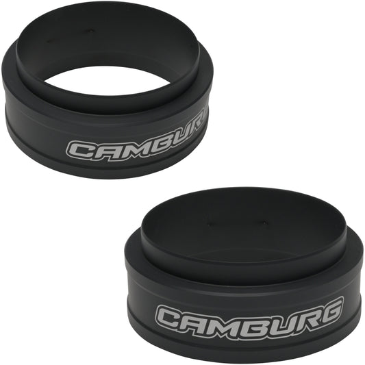 Camburg Engineering CAM-110227-BLK Front Preload Spacer Kit 1.5 in Black for 2021-2025 Ford F-150 Raptor