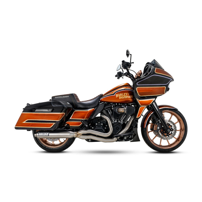 Vance & Hines 27345 Supersport 2-1 Exhaust Brushed for 2017-2026 Harley-Davidson Touring