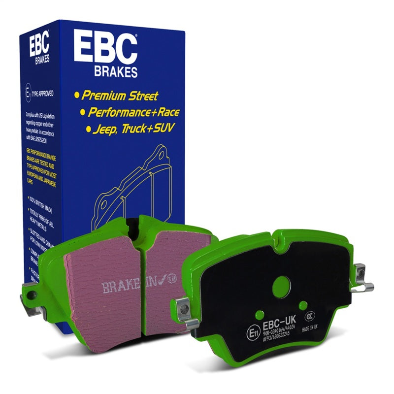 EBC 2017+ Mini Cooper Countryman (F60) 1.5L Turbo Greenstuff Front Brake Pads DP22245