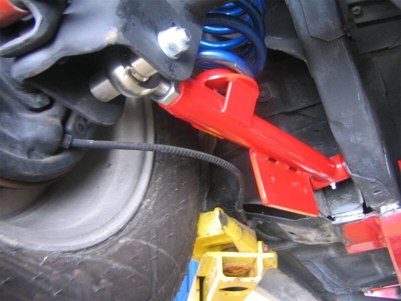 UMI Performance 1015-R Single Adjustable Lower Control Arms Red