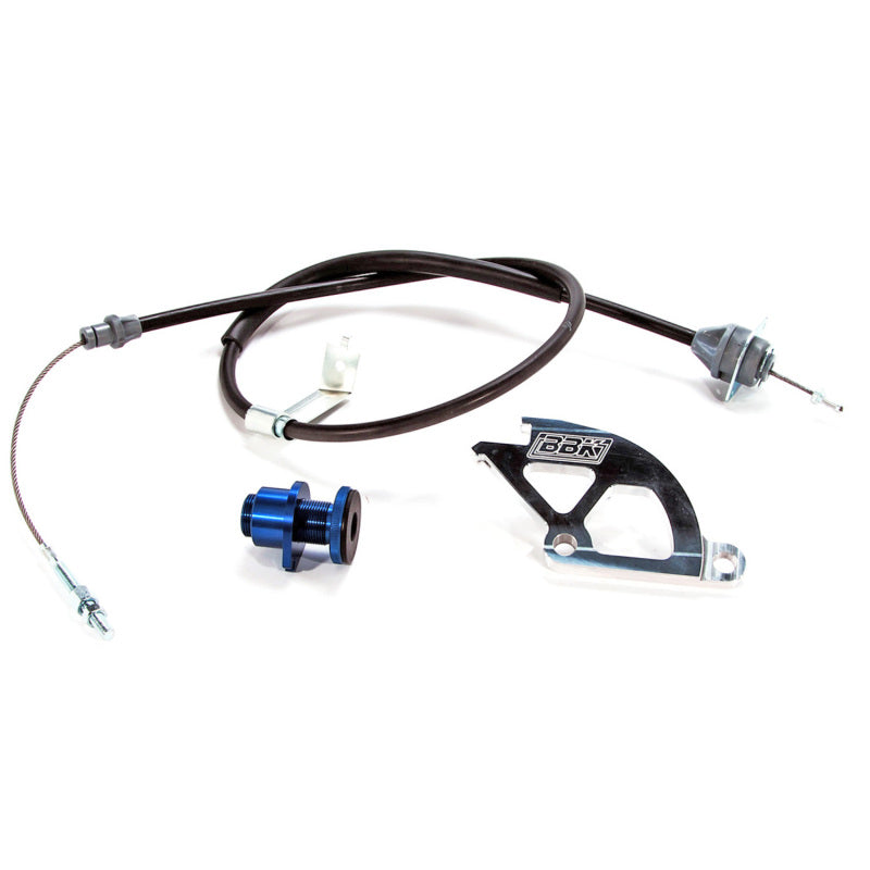 BBK Performance 15055 Clutch Quadrant Cable & Adjuster Kit for 1979-1995 Ford Mustang