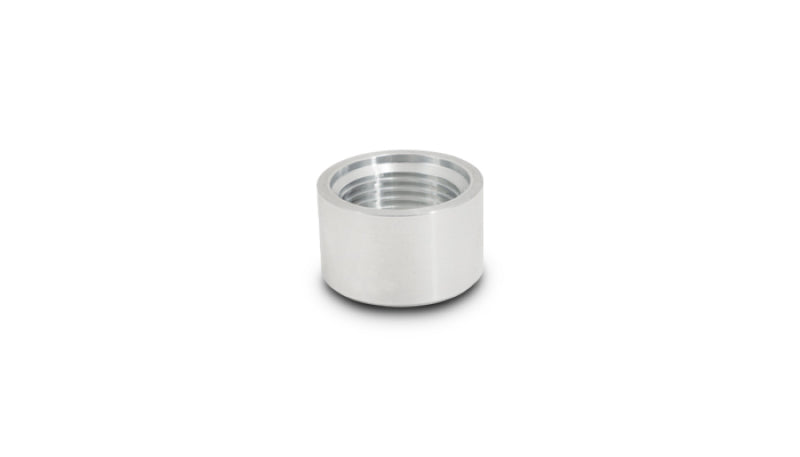 Vibrant -4 AN Female Weld Bung (7/16in -20 Thread) - Aluminum