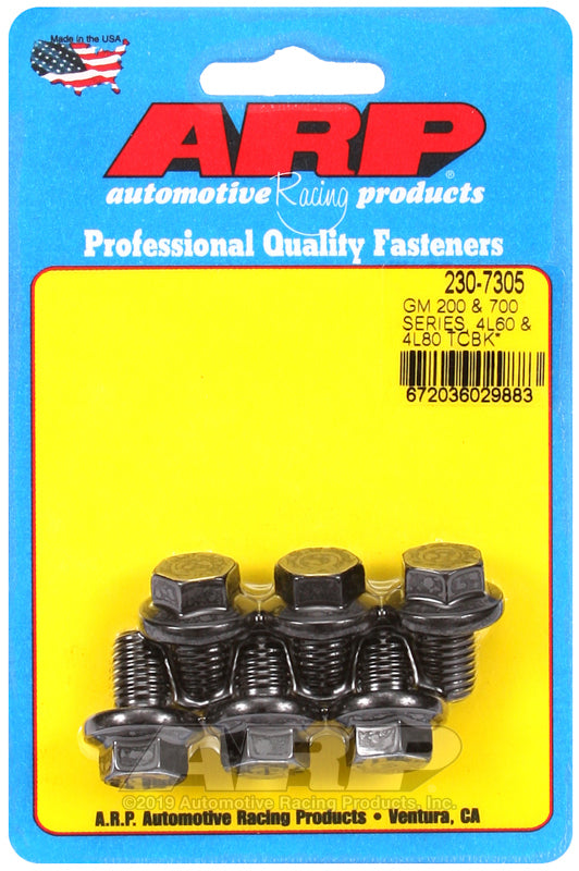 ARP 230-7305 for GM 200/700 4L60/4L80 Torque Converter Bolt Kit - 6 Piece