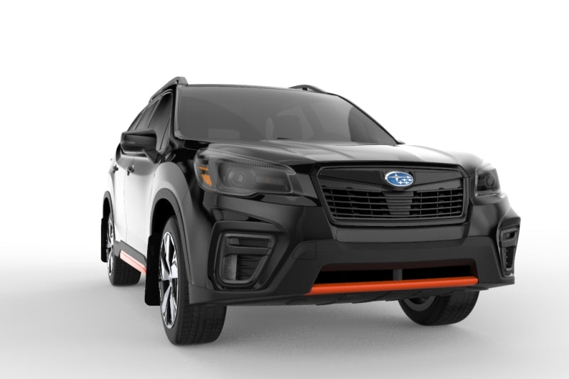 Rally Armor UR Mud Flaps - 2019-2021 Subaru Forester - Black/Grey Logo - #MF52-UR-BLK/GRY