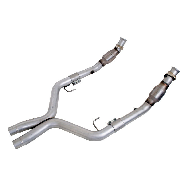 BBK Performance 1770 High Flow X-Pipe with Catalytic Converters (2-3/4 in) for 2005-2010 Ford Mustang GT 4.6L