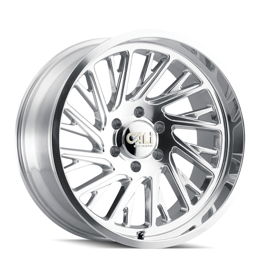 Cali Off-Road Purge 9114 22x12 6x139.7 -51mm Polished Wheel 9114-22283P