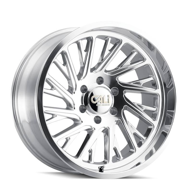 Cali Off-Road Purge 9114 20x12 6x139.7 -51mm Polished Wheel 9114-2283P