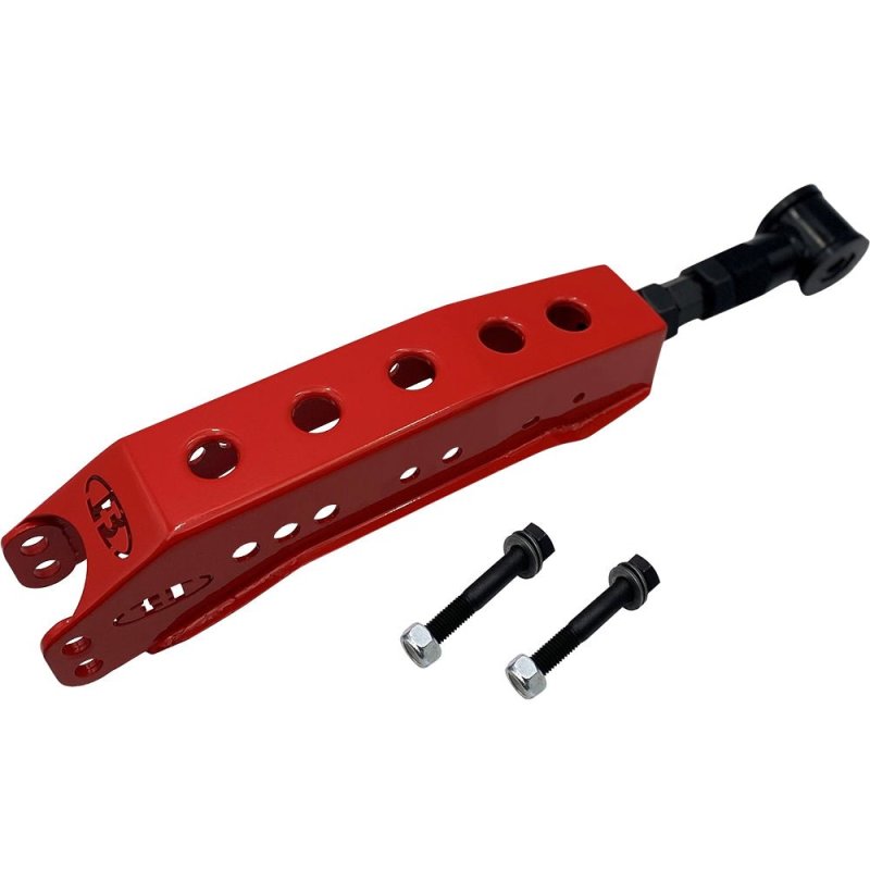 BLOX Racing Racing Rear Lower Control Arms - Red (Toyota 86 / Scion FRS / Subaru BRZ / WRX /STi) V2 BXSS-50010-RD-V2 (image shown: BXSS-50010-RD)