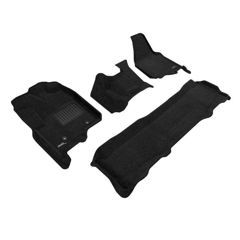 3D MAXpider Elegant Front & Rear Floor Mats for 2012-2016 Ford F-250