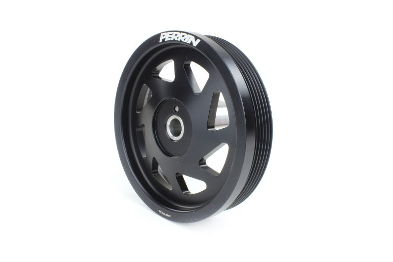 PERRIN 22-26 Subaru WRX/BRZ & Toyota GR86 / 20-25 FXT/OBXT Lightweight Crank Pulley - Black