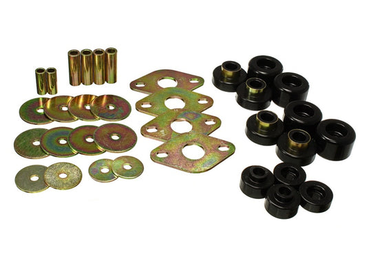 Energy Suspension for 2001-2004 Tacoma Prerunner Body Mount Set - Black 8.4112G