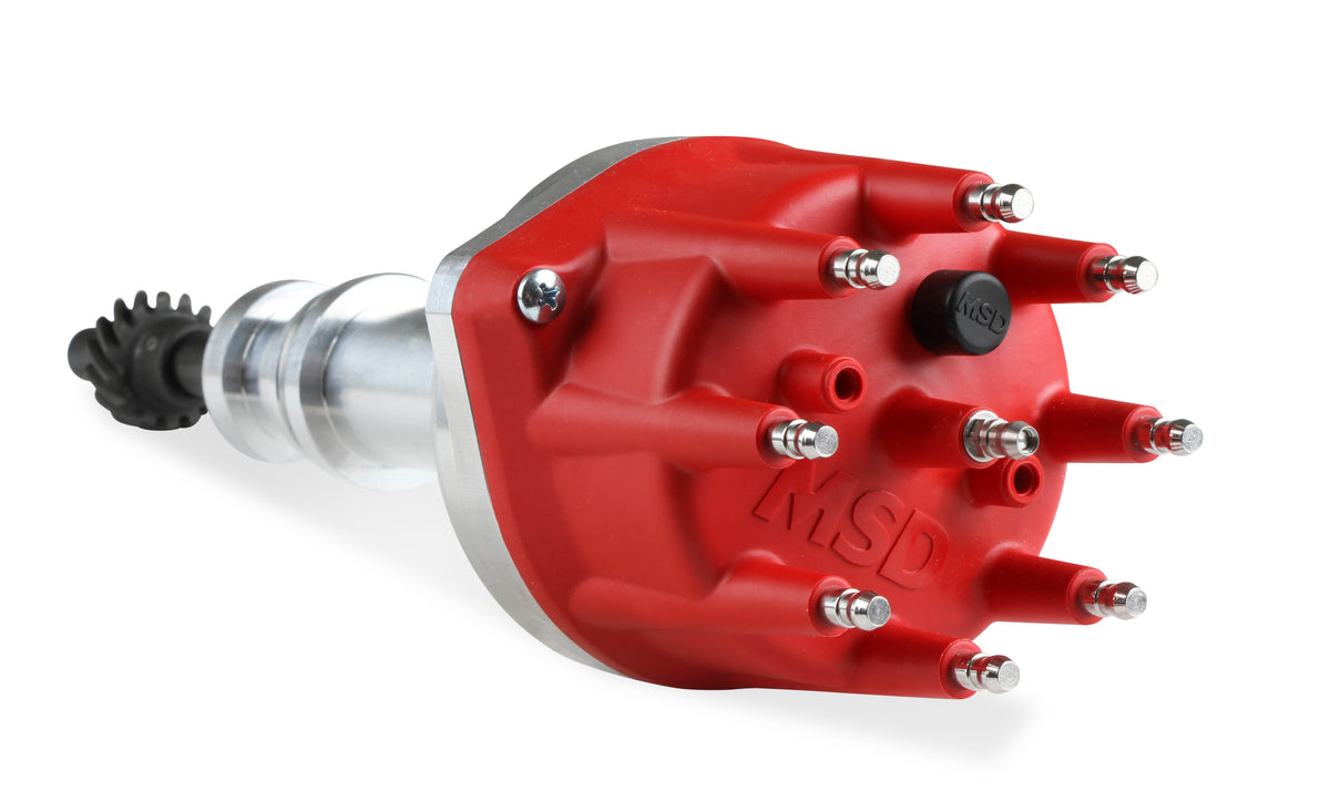 MSD 85786 Distributor, for Ford 351W, Billet, Small Cap, Steel Gear
