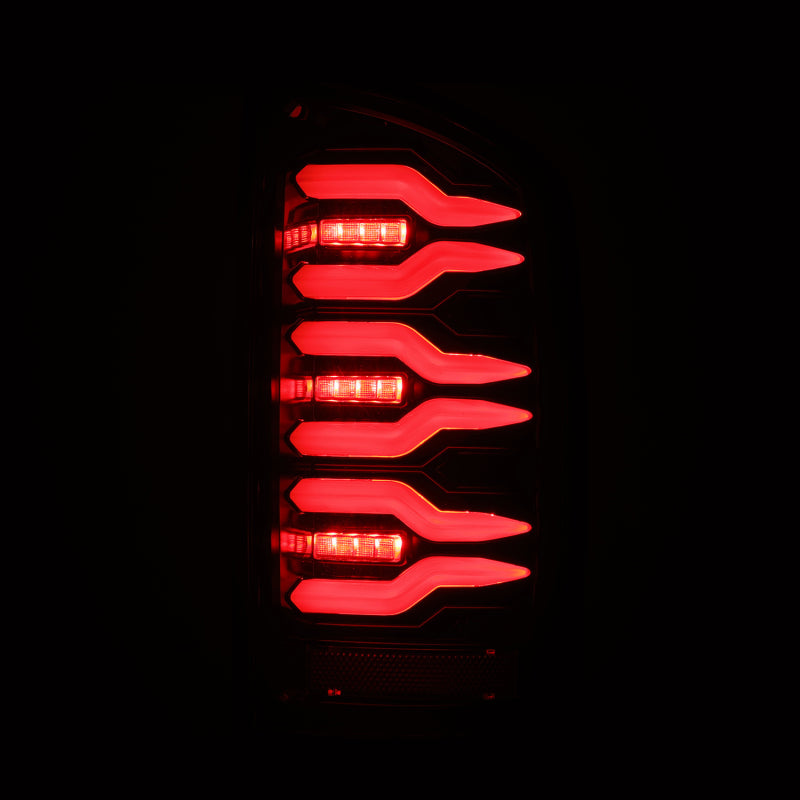 AlphaRex 641020 02-06 Dodge Ram1500/03-06 Dodge Ram 2500/3500 Truck LUXX-Series LED Tail Lights Alpha-Black