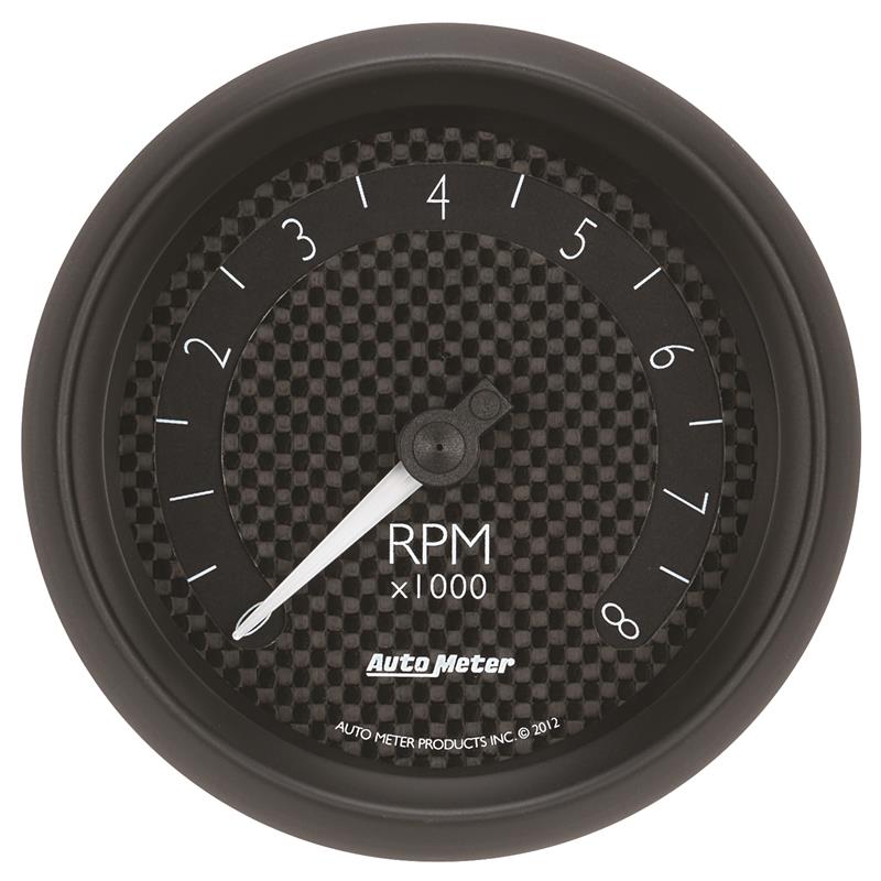 AutoMeter 8097 GT Series 3-3/8in In Dash 8K RPM Tachometer