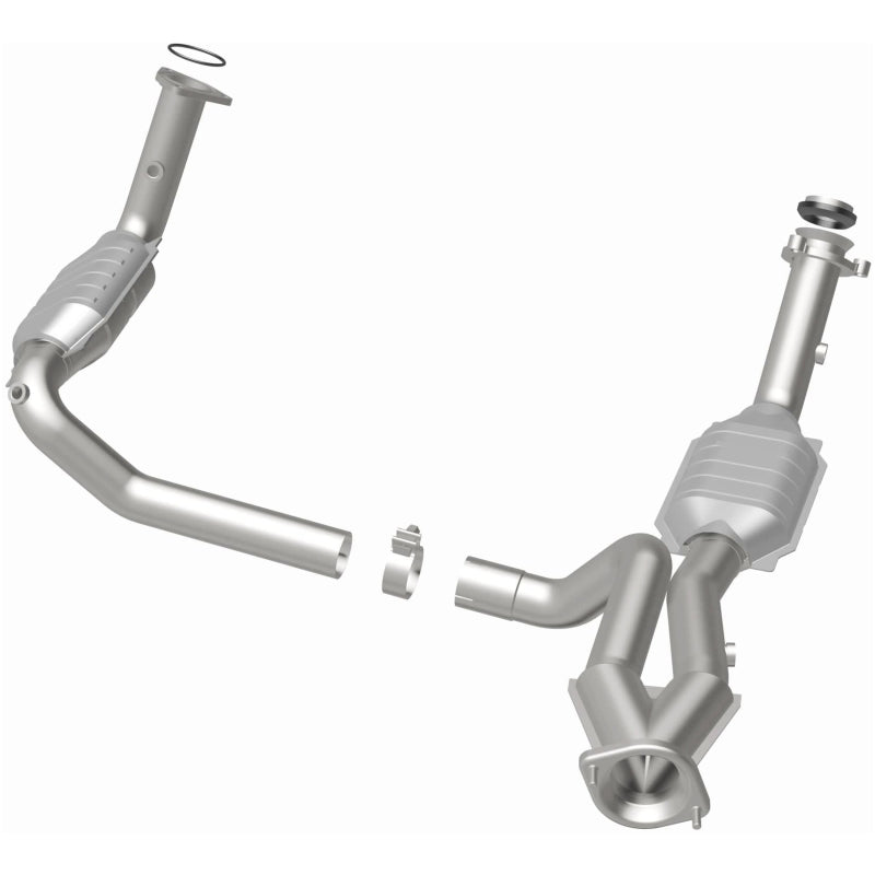 MagnaFlow 93419 Conv DF 02-06 Cadillac Escalade / 02-06 Chevy Avalanche 5.3L Dual Conv Y-Pipe Assembly 2WD - #93419