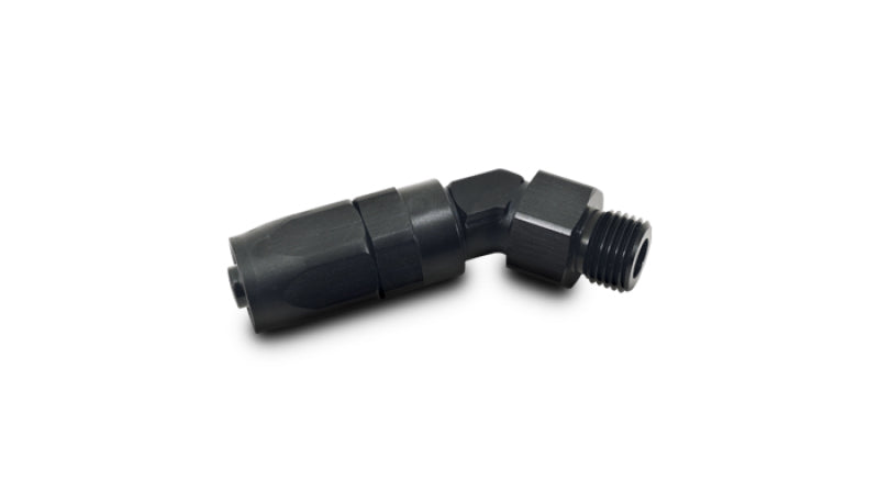 Vibrant Male -16AN to -16AN ORB 45 Degree Hose End Fitting