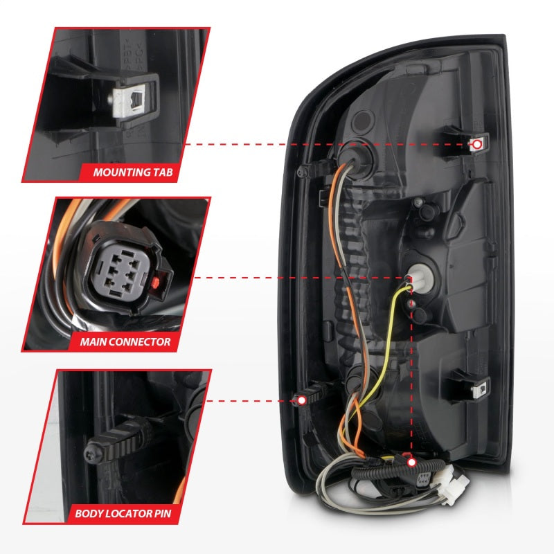 ANZO 2015-2022 Chevrolet Colorado LED Taillights