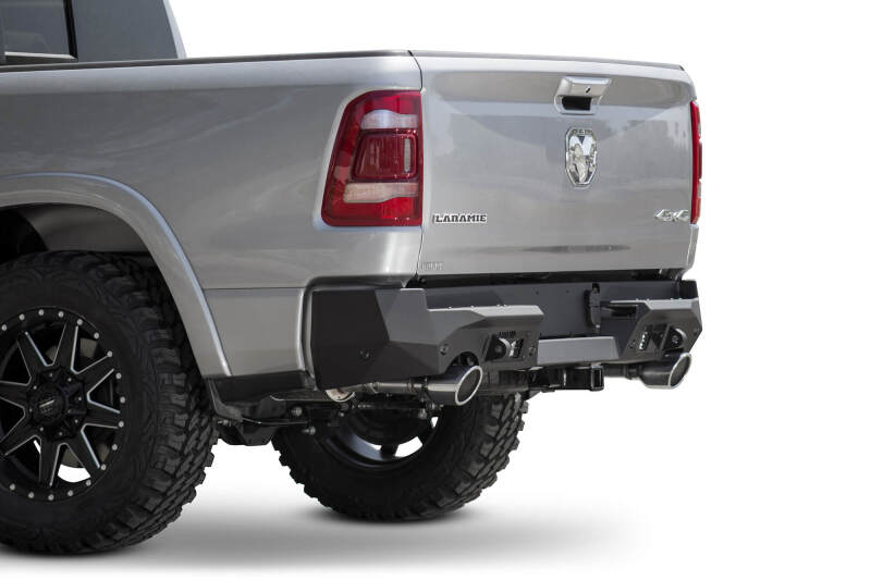 Addictive Desert Designs for 2019 Ram 1500 Hammer Stealth Fighter Rear Bumper w/ 6 Sensor Cutouts