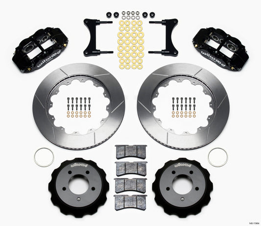 Wilwood Narrow Superlite 6R Front Hat Kit 14.00in 93-96 Mazda RX7 - #140-11964