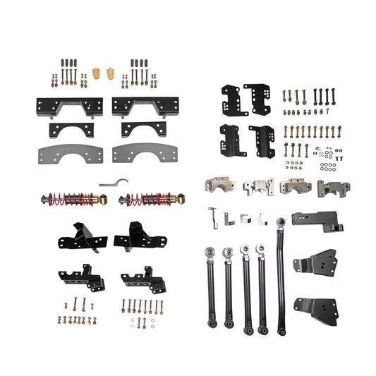 Belltech 1988-1998 for Chevrolet C1500 Rear 4-Link Kit with Coilovers And C-Notch