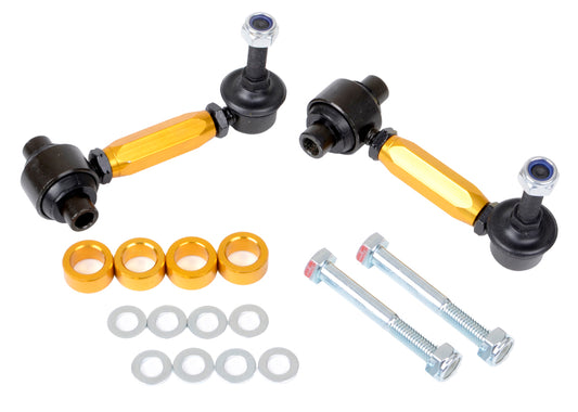Whiteline KLC200 Rear Sway Bar Link Assembly Pair for 2010-2025 Subaru Outback, 2008-2018 Subaru Forester, 2013-2015 Subaru XV Crosstrek and More