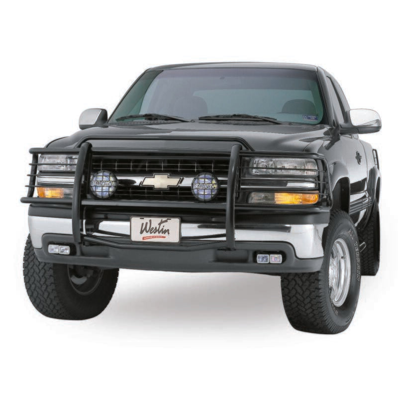 Westin 40-0185 Sportsman Grille Guard for 1999-2006 Chevrolet Silverado 1500LD Black
