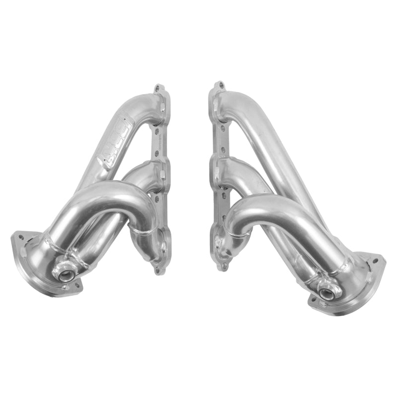 BBK Performance 40400 Shorty Tuned Length Headers 1-3/4 Silver Ceramic for 2005-2010 Chrysler 300, Dodge Charger / Challenger (3.5L V6)