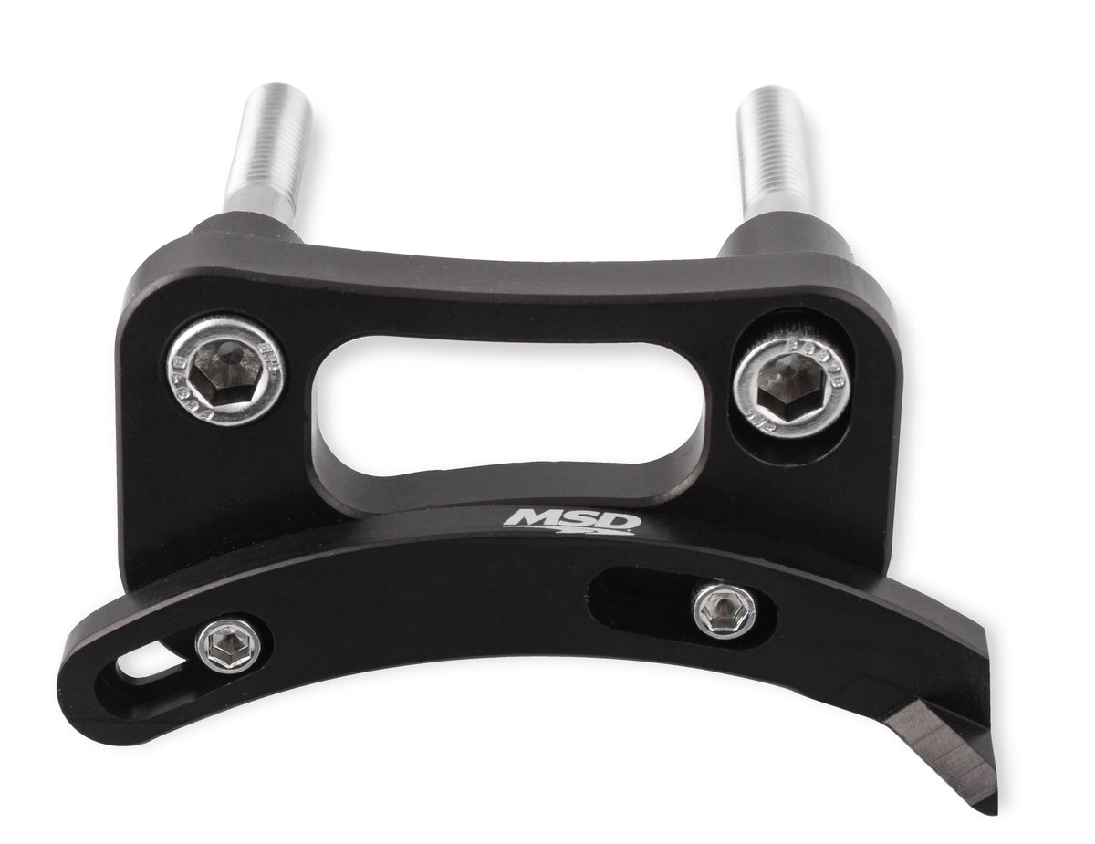 MSD 89889 Adjustable Billet Timing Pointer - SBF