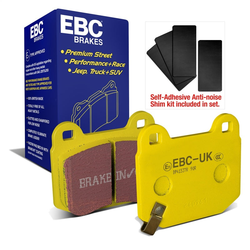 EBC 03-04 Infiniti G35 3.5 (Manual) (Brembo) Yellowstuff Rear Brake Pads DP41537R