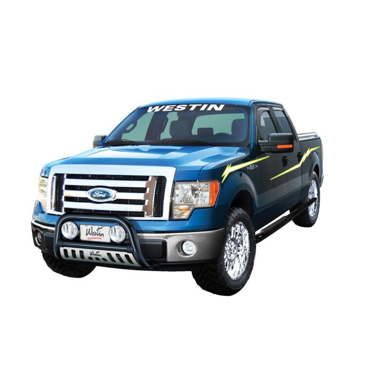 Westin 50-2050 Platinum Oval Bed Rails for 1999-2014 Ford F-150 Stainless Steel