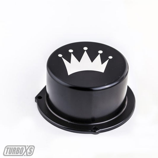Turbo XS 15-21 Subaru WRX Billet Aluminum Vacuum Pump Cover - Black