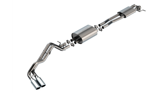 Borla 140971 24-25 Ford Ranger XLT Side Exit S-type Exhaust w/ Chrome Tips - #140971