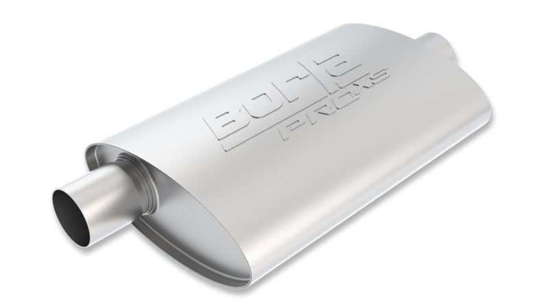 Borla 40357 Universal 2.25in Inlet/Outlet Oval Center/Offset 14in x 4in x 9.5in ProXS Muffler - #40357